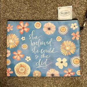 Blue Floral Women's Bag